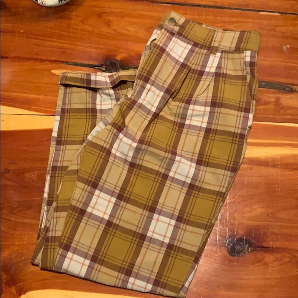 American Eagle Plaid Pants